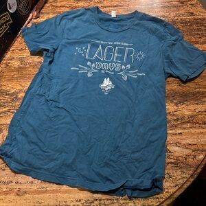 Teal Lager Days Men's Tee